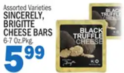 C Town SINCERELY BRIGITTE CHEESE BARS offer