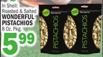 C Town WONDERFUL PISTACHIOS offer