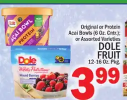 C Town DOLE FRUIT 12-16 Oz. Pkg offer