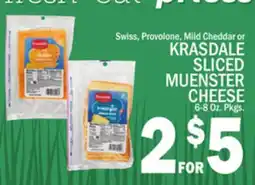 C Town KRASDALE SLICED MUENSTER CHEESE offer