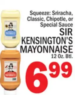 C Town SIR KENSINGTON'S MAYONNAISE offer
