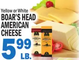 C Town BOAR'S HEAD AMERICAN CHEESE offer