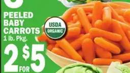 C Town PEELED BABY CARROTS offer