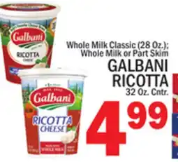 C Town GALBANI RICOTTA 32 Oz. Cntr offer