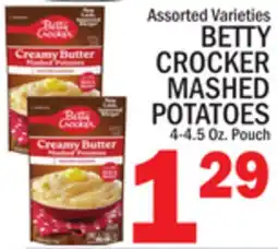 C Town BETTY CROCKER MASHED POTATOES offer