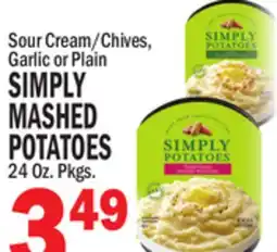 C Town SIMPLY MASHED POTATOES 24 Oz. Pkgs offer