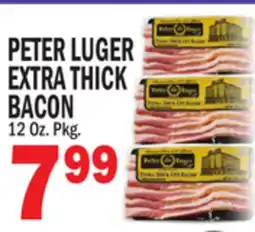 C Town PETER LUGER EXTRA THICK BACON offer