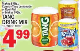 C Town TANG DRINK MIX 19-20 Oz. Cnstr offer