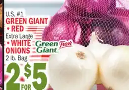 C Town GREEN GIANT • Extra Large • WHITE • WHITE ONIONS offer