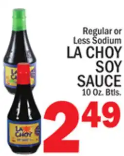 C Town LA CHOY SOY SAUCE offer