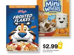 CVS Select Kellogg's cereal offer
