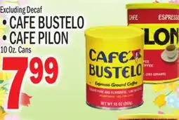 C Town •CAFE BUSTELO • CAFE PILON offer