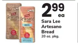 ACME Sara Lee Artesano Bread offer