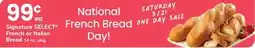 ACME Signature SELECT French or Italian Bread offer