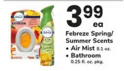 ACME Febreze Spring/Summer Scents offer