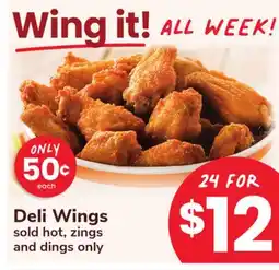 ACME Deli Wings offer
