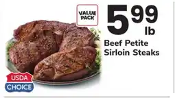 ACME Beef Petite Sirloin Steaks offer