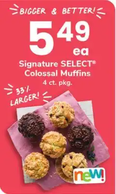 ACME Signature SELECT Colossal Muffins offer