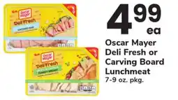 ACME Oscar Mayer Deli Fresh or Carving Board Lunchmeat offer