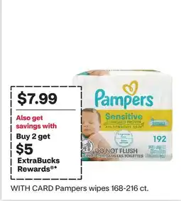CVS Pampers wipes offer