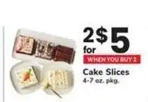 Safeway Cake Slices offer
