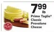 Safeway Primo Taglio Classic Provolone Cheese offer
