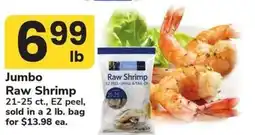 Safeway Jumbo Raw Shrimp offer