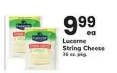 Safeway Lucerne String Cheese offer