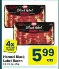 Safeway Hormel Black Label Bacon offer