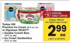 Safeway Turkey Hill Premium Ice Cream or Signature SELECT offer