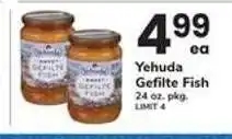 Safeway Yehuda Gefilte Fish offer