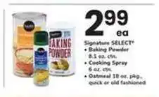 Safeway Signature Select offer