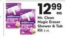 Safeway Mr. Clean Magic Eraser Shower & Tub Kit offer