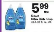 Safeway Dawn Ultra Dish Soap offer