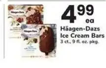 Safeway Häagen-Dazs Ice Cream Bars offer