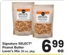 Safeway Signature SELECT Peanut Butter Lover's Mix offer