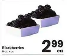 Safeway Blackberries offer