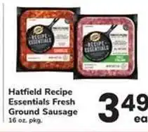 Safeway Hatfield Recipe Essentials Fresh Ground Sausage offer