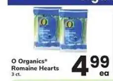 Safeway O ORGANICS ROMAINE HEARTS offer