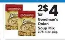 Safeway Goodman's Onion Soup Mix offer