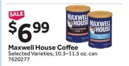 Stop&Shop Maxwell House Coffee offer
