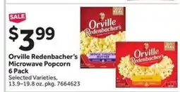Stop&Shop Orville Redenbacher's Microwave Popcorn 6 Pack offer