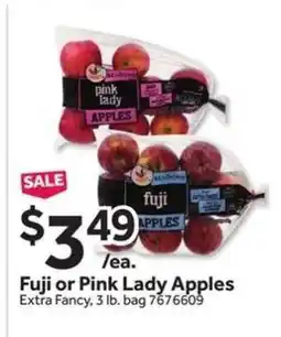 Stop&Shop Fuji or Pink Lady Apples offer