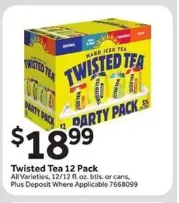 Stop&Shop Twisted Tea 12 Pack offer