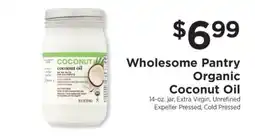 ShopRite Wholesome Pantry Organic Coconut Oil offer