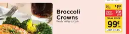 ShopRite Broccoli Crowns offer