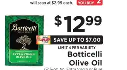 ShopRite Botticelli Olive Oil offer