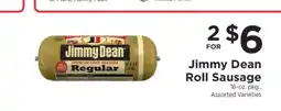 ShopRite Jimmy Dean Roll Sausage offer