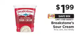 ShopRite Breakstone's Sour Cream offer