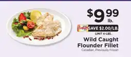 ShopRite Wild Caught Flounder Fillet offer